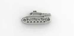 tank cookie cutter
