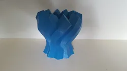 Twisted Hexagon Colum pot/vase  2