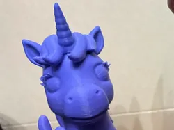 Unicornio con el dedo medio - Modelo de impresión 3D gratuito