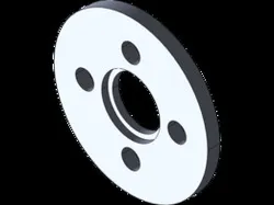 Adjustable 45-Degree Slotted Bracket with 2-Hole Base / Rigid Angled Mount