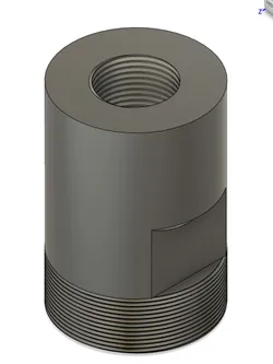 Airsoft chrono to barrel adapter