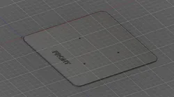 Bed drilling template for ratrig V-Minion