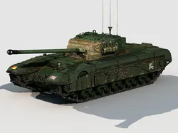 Black Prince british tank prototype