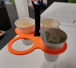 Coffee cup holder. 60mm