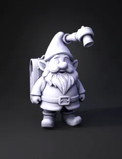 Create a smart garden gnome with a watering system 3D printable and h