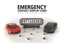 Emergency Contact Display Card