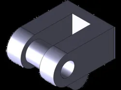 Hinged Bracket Link Assembly with DMU Kinematics