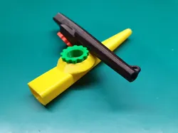 🎶 Kazoo with string eyelet