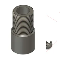 MP7 12mmcw to 14mmccw adapter (airsoft)