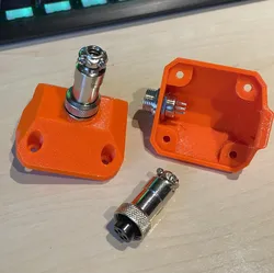 Nema 17 / GX12 Socket End Caps
