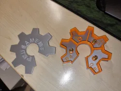 Nozzle Open Source Organizer /w diameter Remix