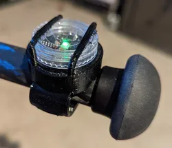 Parametric tripod strap holder for tritiled (or other things)