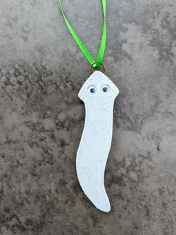 Planarian (Flatworm) Ornament