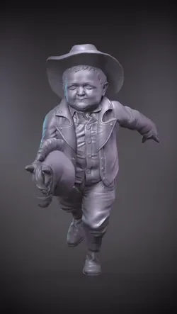 Sculptures & Artworks STL تنزيل - Hasbulla hobby horsing - Undefeated minis