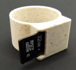 SD card holder ring