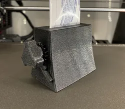 Toothpaste Squeezer with Automatic Locking Mechanism