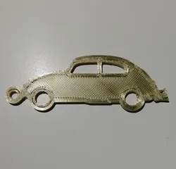 vw beetle keyring