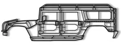 1998 Hummer H1 Silhouette