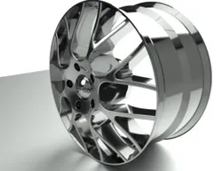 3D Rim Tire Design