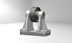 A simple pulley assembly