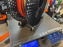 Adjustable filament roller.