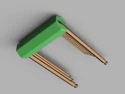 Allen Wrench Handle and Organizer