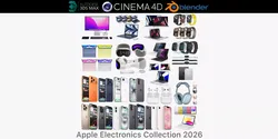 Apple Electronics Collection 2026 v2 3D model