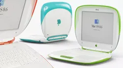 Apple iBook G3 Retro Portable Computer Set 3D model