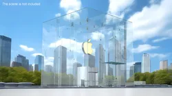 Apple Store Fifth Avenue New York 3D model