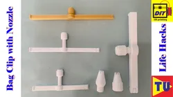 bag clip with nozzle