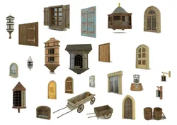 Building doors glass models various models