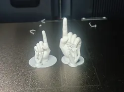 Capuchón de gesto: Dar un toque (izquierda y derecha) - Modelo de impresión 3D gratuito