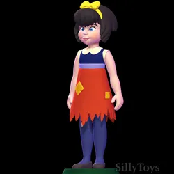 Characters & Creatures STL indir - Anne-Marie - All Dogs go to Heaven - SillyToys ✅