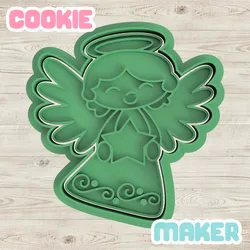Cookie Cutter Angel - Communion Baptism Christmas - M6