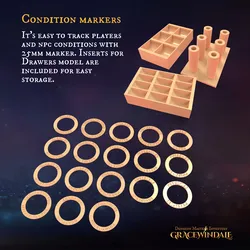 DM Inventory - Condition Markers 3D Print Model in Other 534775