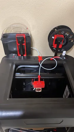 Dry Box and External Spool Hanger for Qidi Printers
