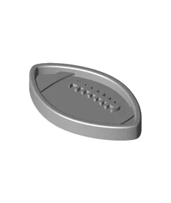 Football Coin Dump Tray