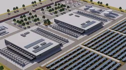 Google Data Center Building with Interior 3D model
