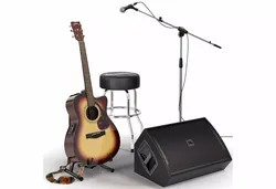 Guitar set for stage 3D model