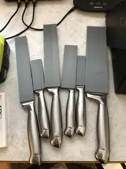 Knife Cover / Sleeve / Case Assortment (For Cuisinart Serrated, Hook, Chopping, Etc - But Scalable in Size)