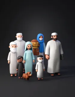 People performing umrah