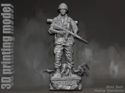 Platoon Chris Taylor 3D Print Model in Man 535107