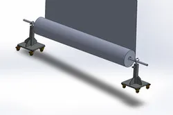 Portable Felt Roll Stand