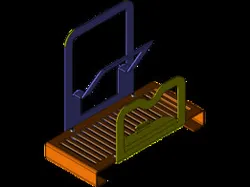 Pot cover rack Assembly