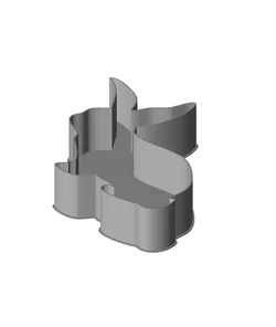 Rabbit 003F, nestable box (v2) #SpringThangs