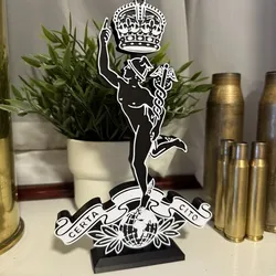 Royal Signals Capbadge Stand