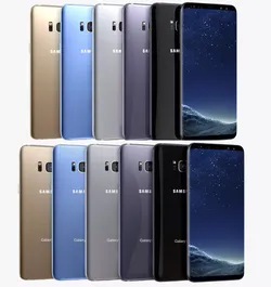 Samsung Galaxy S8 And Plus All Colors 3D model