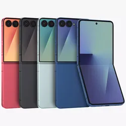 Samsung Galaxy Z Flip 7 Low-poly 3D model