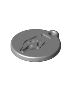 Scream Keychain