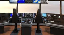 Ship Bridge Control Room 3D model